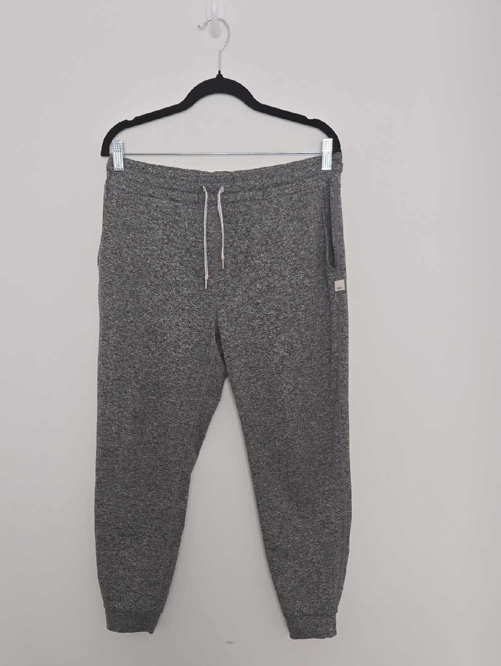 Vuori Gray Heather Drawstring Joggers